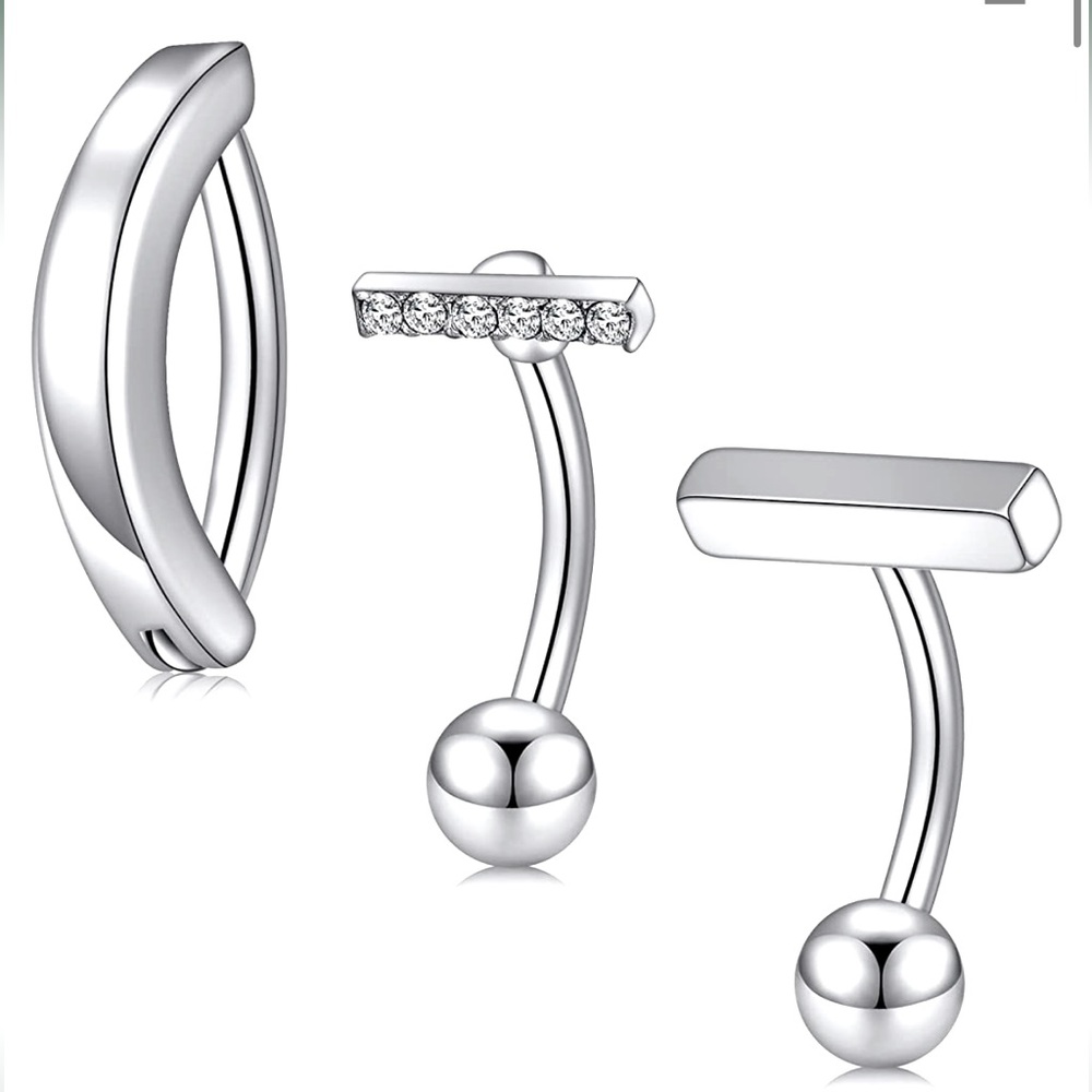 ‼️BRAND NEW‼️MODRSA Small Belly Button Ring. (3 ring item)